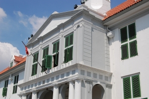 Koloniaal gebouw in Jakarta